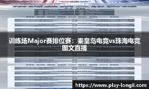 训练场Major赛排位赛：秦皇岛电竞vs珠海电竞图文直播